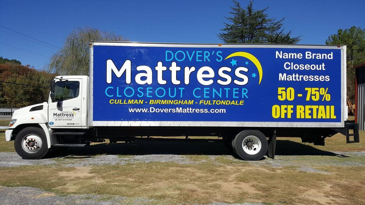 mattress firm delivery truck